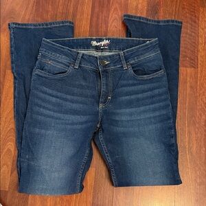 NWOT Wrangler Women's Dark Blue Straight Leg Jeans 29 x 32